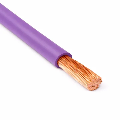 Câble flexible BiTOne H07V-K / LgY 1x1,5 450/750V PVC violet