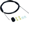 Cable for mechanical lock 1m, x250 and h250