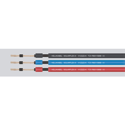 Cable for photovoltaic systems SOLARFLEX-X H1Z2Z2-K 1X4mm2 black