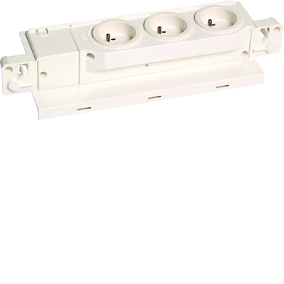 Cable gland 3-way power socket 230V for VHxxx