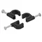 CABLE HOLDER 8MM BLACK/WHITE