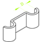 Cable holder dimension 32mm
