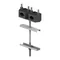 Cable holder for double pole UKB - 250mm, hot-dip galvanized