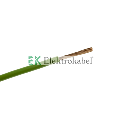 Câble LgY 1x6 (H07V-K) Vert
