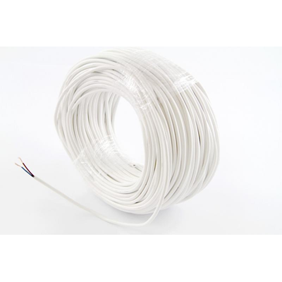 Câble OMY 2x1 300/300V (H03VV-F) - blanc