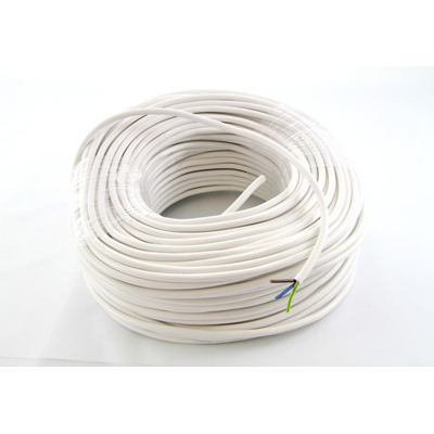 Câble OMY 3x0,75 300/300V (H03VV-F) - blanc