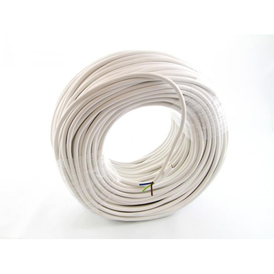 Câble OMY 3x0,75 300/300V (H03VV-F) - blanc