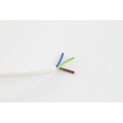 Cable OMY 3x0,75 300/300V (H03VV-F) - blanco