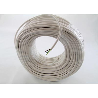 Câble OMY 3x1 300/300V (H03VV-F) - blanc