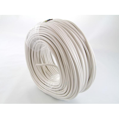 Câble OMY 3x1,5 300/300V (H03VV-F) - blanc