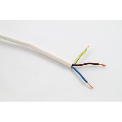 Cable OMY 3x1,5 300/300V (H03VV-F) - blanco