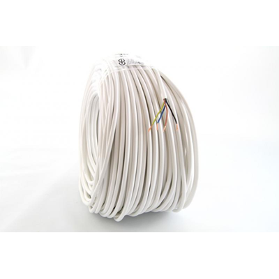 Câble OMY 4x0,75 300/300V (H03VV-F) - blanc