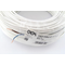 Cable OMYp 2x0,5 300/300V (H03VVH2-F) - blanco