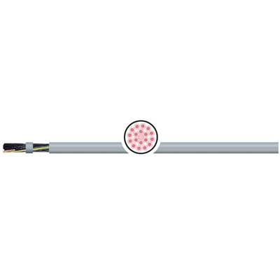 Cable ÖPVC-JZ 3x1,5mm2 300/500V gris