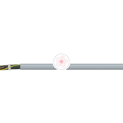 Cable ÖPVC-JZ 3x1,5mm2 300/500V gris