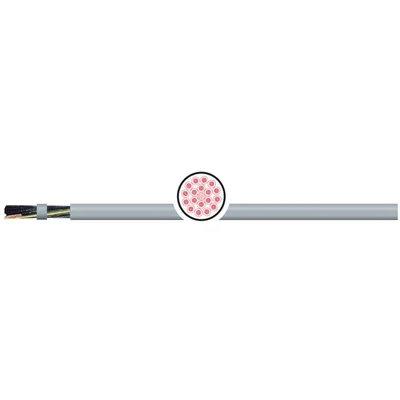 Cable ÖPVC-JZ 4x2,5 mm2 300/500V gris