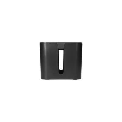 Cable organizer - cable box L, black