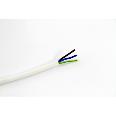 Cable OWY 3x0,75 300/500V (H05VV-F) - blanco