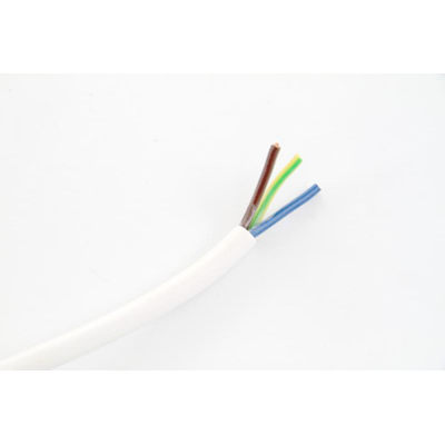 Cable OWY 3x1 300/500V (H05VV-F) - blanco