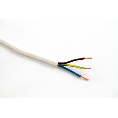 Cable OWY 3x1,5 300/500V (H05VV-F) - blanco