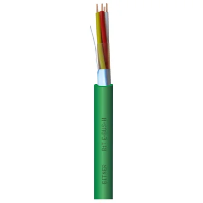 Câble sans halogène BiT E-BUS-H 2x2x0,8 pour bus EIB, KNX