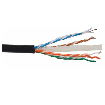 Cable SecurityNET U/UTP cat.6, externo, PE gelificado, 500 m