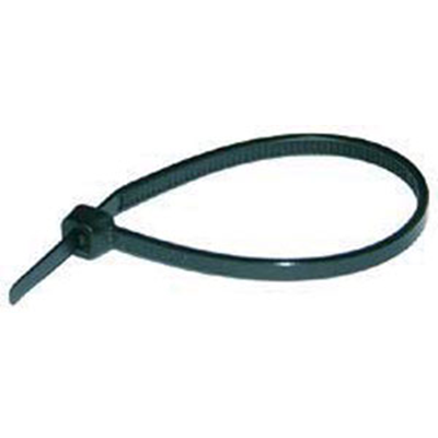 Cable tie 290x7.6 mm UV plus black