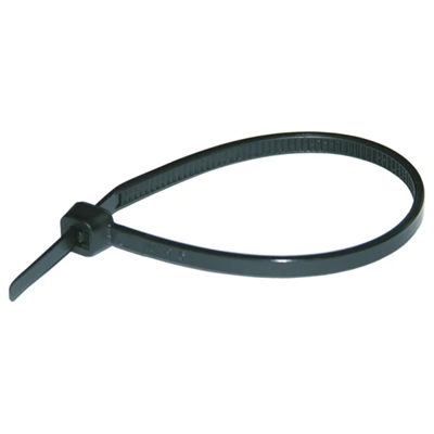 Cable tie 370x7.6 mm UV plus black