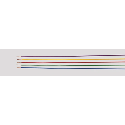 Cable unipolar 1x1.0 cartón azul y blanco