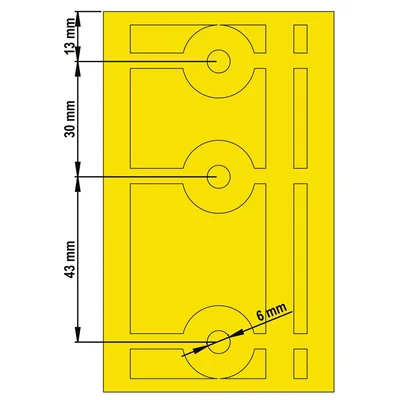 CABLE WEDGE CLAMPS FKK 07 Double clamp for securing cables and wires