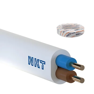 Cable YDYp 2x1.5 450/750 white