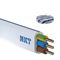 Cable YDYp 3x1,5 żo 450/750V blanco 100m