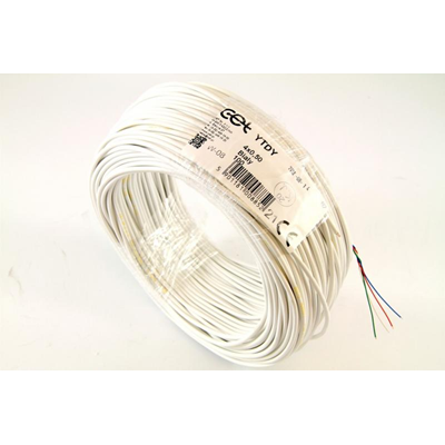 Cable YTDY 4x0,5 - blanco