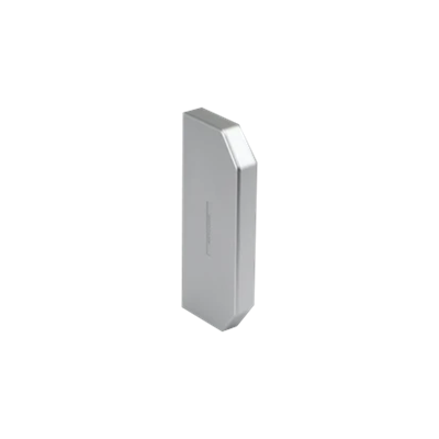 CABLOMAX End cap ABS 170x55mm aluminum