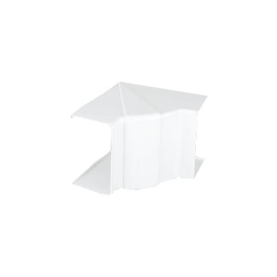 CABLOPLUS Adjustable internal angle 130x55mm pure white