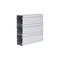 CABLOPLUS ALU instalační žlab 185×55mm 3-komorový 2m hliník