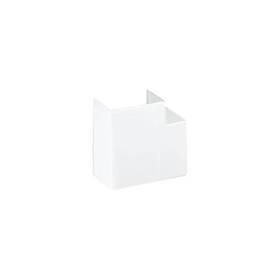 CABLOPLUS Angle droit plat 130x55mm blanc pur