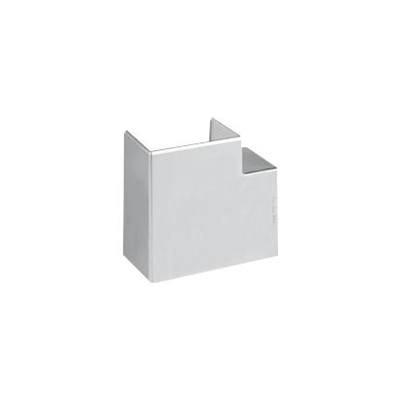 CABLOPLUS Angle droit plat 185x55mm aluminium