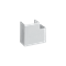 CABLOPLUS Angolo retto piatto 130x55mm alluminio