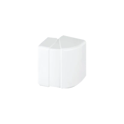 CABLOPLUS Ángulo exterior regulable 185×55 mm, blanco puro