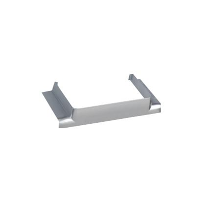 Cabloplus salida conector T 130x55 (para canales 130x55 160x55 185x55) aluminio