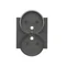 Cache-douille double Simon 55 WMDW-P01311-149 pour : SGZ2CM ; Noir mat