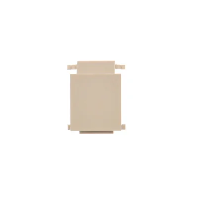 Cache-prise RJ45/RJ12 WMYZ-500005-9002 pour prises de télécommunications ; beige