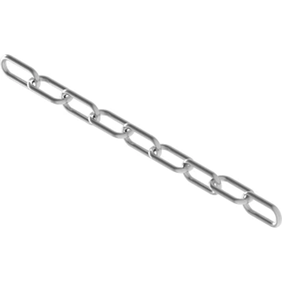 Cadena recta para suspender rutas de cables.
