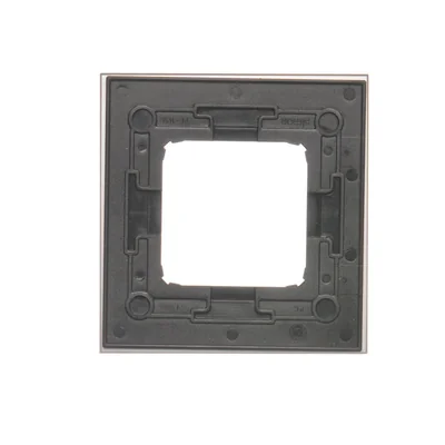 Cadre 1 volet Nature-Métal INOX YANG IP20/IP44