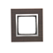 Cadre 1 volet Nature-Wood ARGENT WENGE IP20/IP44