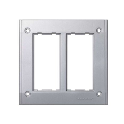 Cadre 2 modules pour boîtier aluminium SBM250 4xK45