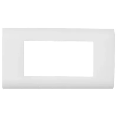 Cadre blanc 4 modules