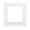 Cadre blanc simple Simon10