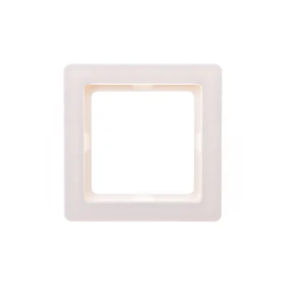 Cadre blanc unique